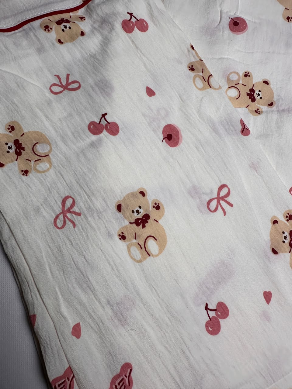 Honey Bear Cloud Cotton Pajama Set