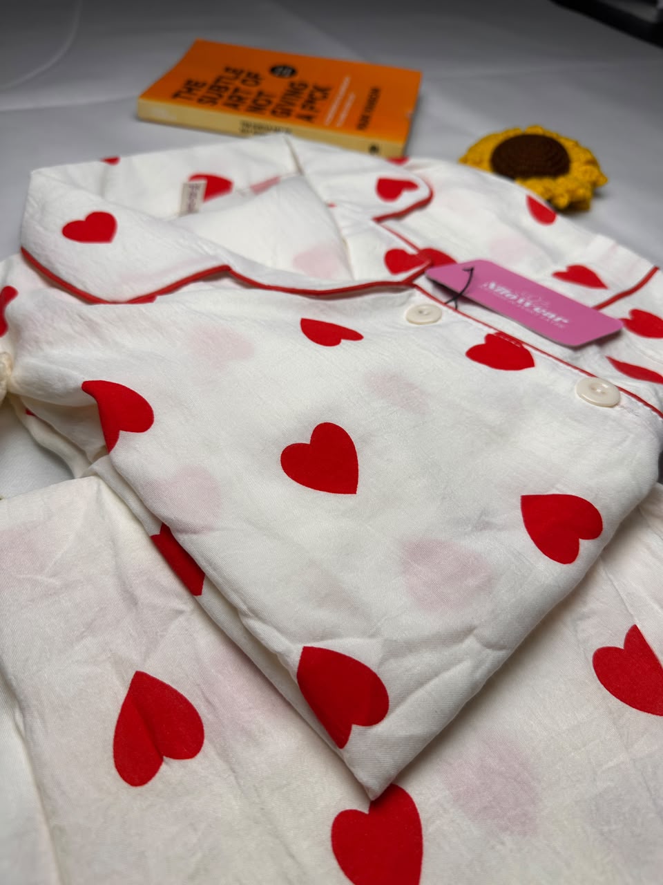 Heart Bliss Imported Cloud Cotton Pajama Set