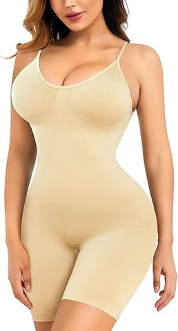 Sculpt & Define Seamless Full-Body Shapewear Bodysuit – Tummy Control & Thigh Shaper